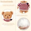 BSNRDX Bear Peluche Carino Stuffed Animale Giocattolo Cuscino Bambola Animale Giocattolo di Peluche Regalo di San Valentino Giocattolo Imbottito Morbido Sorprese Romantiche Regalo Anniversario - immagine 9