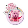 Coccolotti, Orsacchiotto interattivo Love & Tell, Effetti sonori e Luminosi, Modello San Valentino, per Bambini dai 3 anni, CCL156 - immagine 3