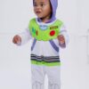 Disney Pixar Monsters Inc. Mike - Tuta per cosplay, con cerniera, da neonato a bambino - immagine 4