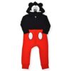 Disney Tutina per neonato, bambino, motivo: Topolino, Paperino o Pippo, colore: blu/arancione/rosso/nero