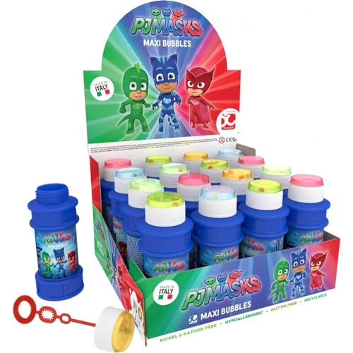 Dulcop- PJ Masks Pjmasks Tubo di Bolle di Sapone, Multicolore, Produit Individuel, 103697500F - immagine 5