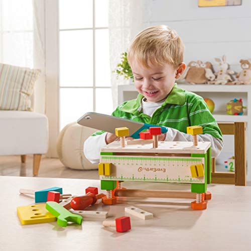EverEarth EE33289 Toolbox Workbench, Colore Natura e colorato - immagine 5