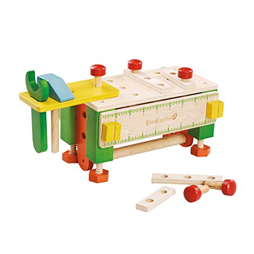 EverEarth EE33289 Toolbox Workbench, Colore Natura e colorato