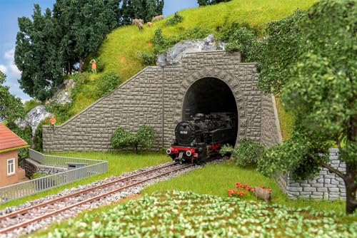 FALLER 120576 H0 2 portali tunnel, 1 binario scartamento H0
