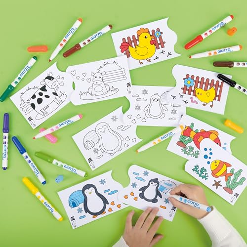 GIOTTO be-bè- Giotto Bebè My First Colouring Play Set, Colori Assortiti, F470900 - immagine 8