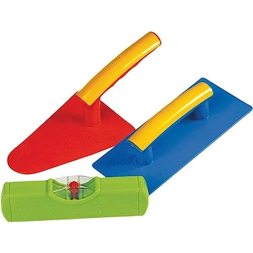 GOWI 558-73 - Set da muratore, giocattolo, Modelli/Colori Assortiti, 1 Pezzo