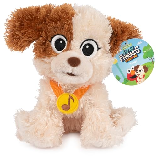 GUND Sesame Street Furry Friends Forever Soft Book - Giocattolo sensoriale in peluche di alta qualità, 15,2 cm, colore: blu