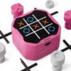 Giiker Tic Tac Toe Bolt Game, console di gioco portatile 3 in 1 originale, giochi da viaggio portatili per viaggi in auto, giochi da tavolo per bambini e adulti