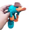 Giocattolo articolato con ornitorinco stampato in 3D, giocattolo dinamico stampato in 3D, grande ornitorinco con cristallo articolato e flessibile, giocattoli per adulti per autismo e ADHD,