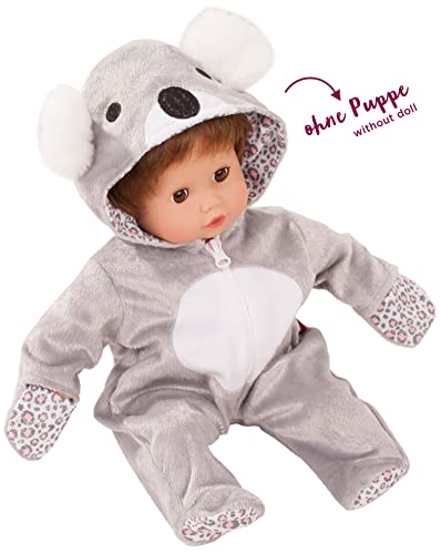 Götz 3402915 Tutina Koala - Tuta da bambola monopezzo taglia abbigliamento bambola. S - Set abbigliamento e accessori per bambole 30 - 33 cm - immagine 3