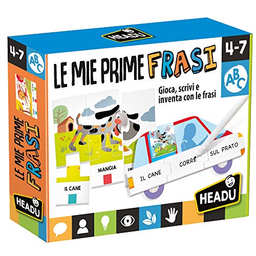 Headu, Le Mie Prime Frasi Unisex Bambini, Multicolore, Taglia Unica - immagine 3