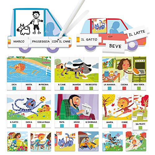 Headu, Le Mie Prime Frasi Unisex Bambini, Multicolore, Taglia Unica - immagine 4
