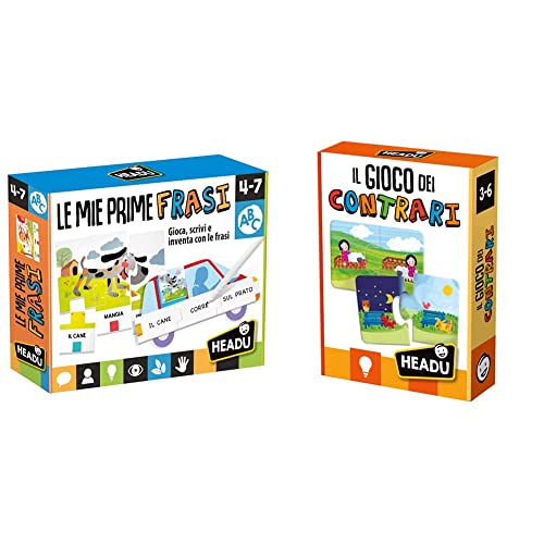 Headu, Le Mie Prime Frasi Unisex Bambini, Multicolore, Taglia Unica