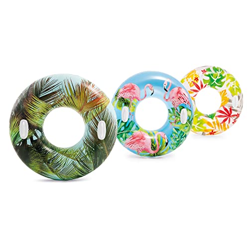 Intex 58263NP - Salvagente Gonfiabile Mare con Manici Assortiti, 1 pezzo, Vinile, Multicolore, 97 cm - immagine 5