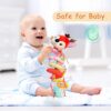 Kulveanju Spirale Passeggino Neonato Giochi 0-3 Mesi, Neonato Accessori Utili, Sonaglio Giochi Passeggino con Musicali, Regali per Neonati per Bambini da 6 a 12 Mesi, Peluche Cervo - immagine 7