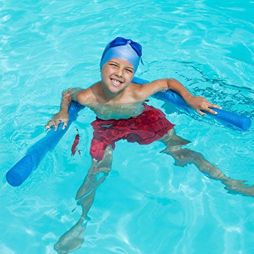LYEAA - Spaghetti galleggianti for piscina, 150 x 6,5 cm, for sport acquatici, for adulti e piscina, colore: Blu - immagine 7