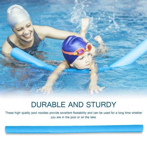 Noodles per piscina, 150 cm, tubo in schiuma galleggiante, accessorio divertente per piscina per bambini e adulti, tagliatelle spesse per praticare il nuoto - immagine 5