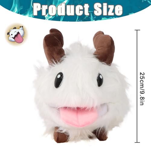 Peluche Poro, Peluche Poro LOL League, Poro Plush Toy, Poro Doll, Poro Stuffed Toy, Poro Plush Toy, Poro Plushies Toy, Poro Plush, Poro Peluche, Poro Peluche Figura - Gamer/Collezione/Regalo - immagine 3
