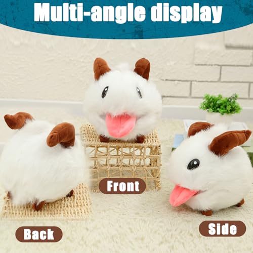 Peluche Poro, Peluche Poro LOL League, Poro Plush Toy, Poro Doll, Poro Stuffed Toy, Poro Plush Toy, Poro Plushies Toy, Poro Plush, Poro Peluche, Poro Peluche Figura - Gamer/Collezione/Regalo - immagine 6