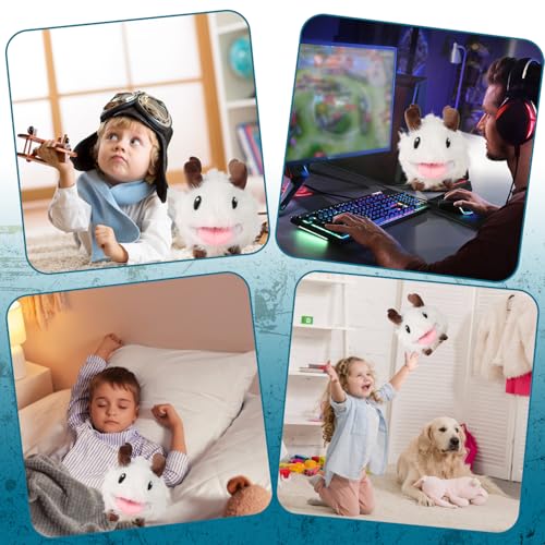 Peluche Poro, Peluche Poro LOL League, Poro Plush Toy, Poro Doll, Poro Stuffed Toy, Poro Plush Toy, Poro Plushies Toy, Poro Plush, Poro Peluche, Poro Peluche Figura - Gamer/Collezione/Regalo - immagine 8