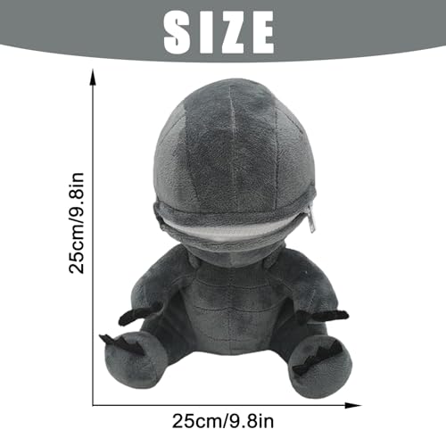Peluche Xenomorph Zippermouth, Peluche Xenomorfo, Peluche Peluche Xenomorph Bambola, Peluche con figura con bocca con cerniera, Alien Xenomorph Zippermouth Peluche, per Fan, Regali e Decorazioni - immagine 3
