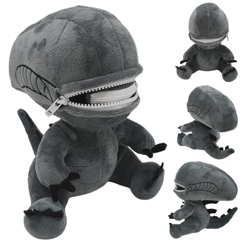 Peluche Xenomorph Zippermouth, Peluche Xenomorfo, Peluche Peluche Xenomorph Bambola, Peluche con figura con bocca con cerniera, Alien Xenomorph Zippermouth Peluche, per Fan, Regali e Decorazioni