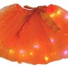Petitebelle Singolo Colore Bling Stars Led Luci Lady Tulle Tutu - immagine 2