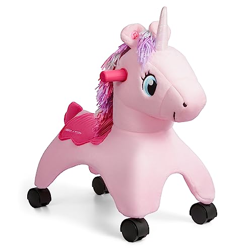 Radio Flyer Unicorno Ride On, Colore Rosa, M, 688AZ