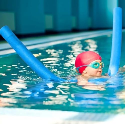 SET 2 PEZZI Tubo Tubolo Bastone Cavo Noodle Galleggiante 160 Cm (Vendita 2 PezzI) Mare Piscina Nuoto Fitness in Schiuma Polietilene Espanso Sport Acquatici Colori Assortiti - immagine 5