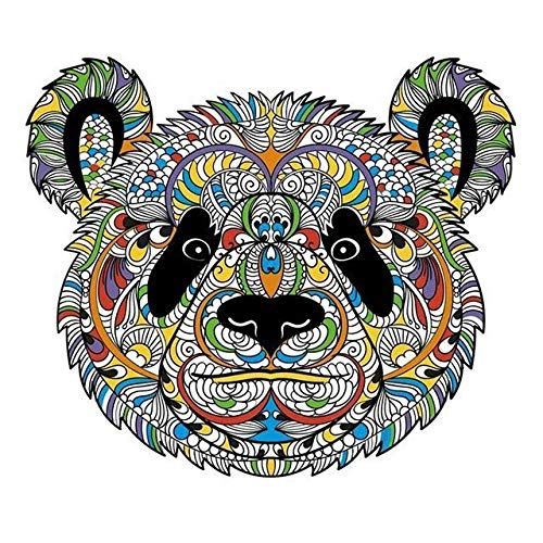 Set di libri da colorare per adulti, 3 libri da colorare per adulti, 120 disegni unici di animali, paesaggi e mandala. Libri da colorare per adulti Relax. - immagine 7