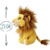 Simba - Disney Plush Originale di Mufasa, Lion King, 30° anniversario del Re Leone, peluche da 25 cm, adatto dai primi mesi di vita - immagine 3