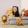 Simba - Disney Plush Originale di Mufasa, Lion King, 30° anniversario del Re Leone, peluche da 25 cm, adatto dai primi mesi di vita - immagine 8