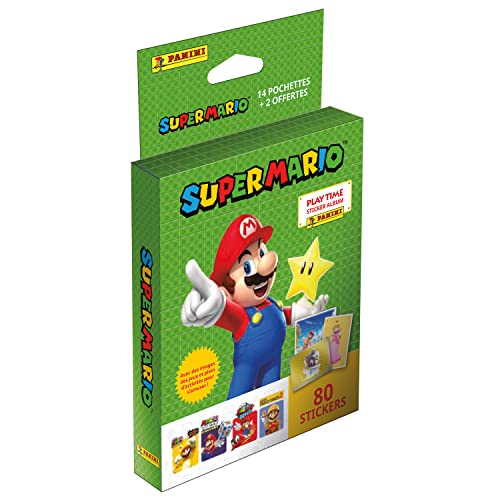 Super Mario adesivi blister 14 tasche + 2 tasche offerte