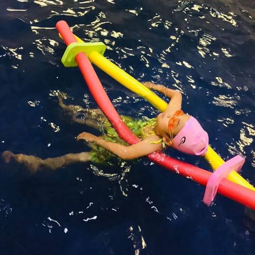 WJnflQN 3 Pezzi Connettori Noodle Per Piscine Connettore Per Noodle Da Piscina Connettore Per Schiuma Da Nuoto Colore Casuale EVA Compatibile Con Un Noodle Per Piscina Di 2,56 Pollici Diametro - immagine 8
