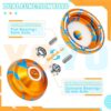 Yoyo reattivo professionale in metallo S2 per principianti e avanzati con custodia yoyo, Yoyo sostituibile non rispondente per giocatori di trucchi professionisti, doppio scopo Fingerspin Yoyo - immagine 4