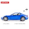 imtfzct Maserati GT Casting Car Model, scala 1/36, in lega di zinco, auto giocattolo per bambini, auto giocattolo per bambini, bambini, bambini, ragazzi, ragazze, regalo (blu - immagine 3