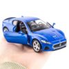 imtfzct Maserati GT Casting Car Model, scala 1/36, in lega di zinco, auto giocattolo per bambini, auto giocattolo per bambini, bambini, bambini, ragazzi, ragazze, regalo (blu - immagine 6