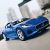 imtfzct Maserati GT Casting Car Model, scala 1/36, in lega di zinco, auto giocattolo per bambini, auto giocattolo per bambini, bambini, bambini, ragazzi, ragazze, regalo (blu - immagine 7