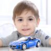 imtfzct Maserati GT Casting Car Model, scala 1/36, in lega di zinco, auto giocattolo per bambini, auto giocattolo per bambini, bambini, bambini, ragazzi, ragazze, regalo (blu - immagine 8