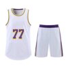 ABRTJCL Completo Basket Uomo/Ragazzo, Canotte Allenamento Basket Uomo/Ragazzo, Canottiera da Basket Uomo/Ragazzo, Maglia da Basket e Pantaloncini Uomo/Ragazzo - immagine 3