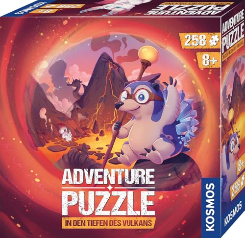 Adventure Puzzle: in den Tiefen des Vulkans - 257 Teile