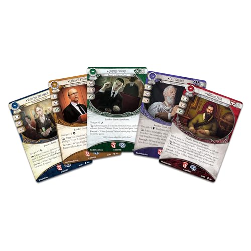 Arkham Horror The Card Game The Midwinter Gala Scenario Pack - Gioco di storia horror interattivo, LCG cooperativo, età 14+, 1-4 giocatori, 1-2 ore di gioco, realizzato da Fantasy Flight Games - immagine 3