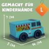 BIOPLAY® Food Truck | Plastica biologica | Giocattolo sostenibile a partire da 1 anno per ragazzi e ragazze, per interni ed esterni - immagine 6