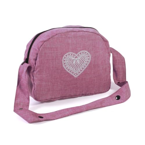 Bayer 2000-Bayer Chic 2000-Borsa fasciatoio, Accessori, Borsa per Bambole, Colore Jeans Rosa, 853-62