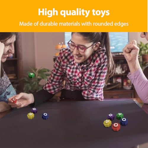 DNMH Gonggi Korean Game, mini gioco perfetto per bambini e adulti, tradizionale gioco a mano con pietre colorate, ideale per ore di divertimento e allenamento di coordinazione (A) - immagine 6