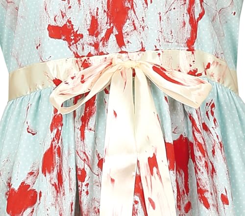 FIESTAS GUIRCA Costume da Bambola Sinistra per Donna - Costume da Bambola Vintage di Horror - immagine 6
