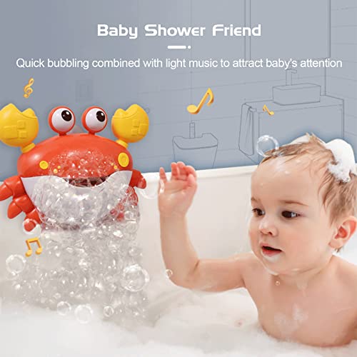 Giocattoli da Bagno,Giochi Vasca da Bagno Bambini,Ricarica USB aggiornata,Giocattoli con Bolle Macchina per Bolle con Musica per Vasca da Bagno Bambini Tempo di Divertimento - immagine 4