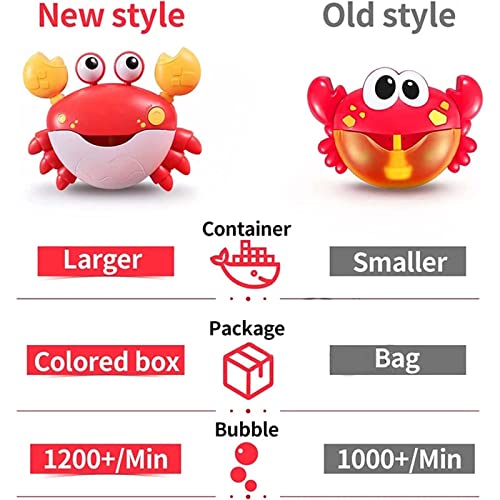 Giocattoli da Bagno,Giochi Vasca da Bagno Bambini,Ricarica USB aggiornata,Giocattoli con Bolle Macchina per Bolle con Musica per Vasca da Bagno Bambini Tempo di Divertimento - immagine 5