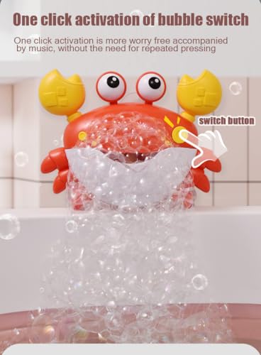 Giocattoli da Bagno,Giochi Vasca da Bagno Bambini,Ricarica USB aggiornata,Giocattoli con Bolle Macchina per Bolle con Musica per Vasca da Bagno Bambini Tempo di Divertimento - immagine 8