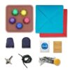 Gonggi Korean Game, Gonggi Jack Stone Pebbles Set Gioco, Traditional Korean Games, Gonggi Jack Stone Catching Game, Gonggi Jack Stone Pebbles Set, per l'allenamento della Coordinazione Occhio-Mano